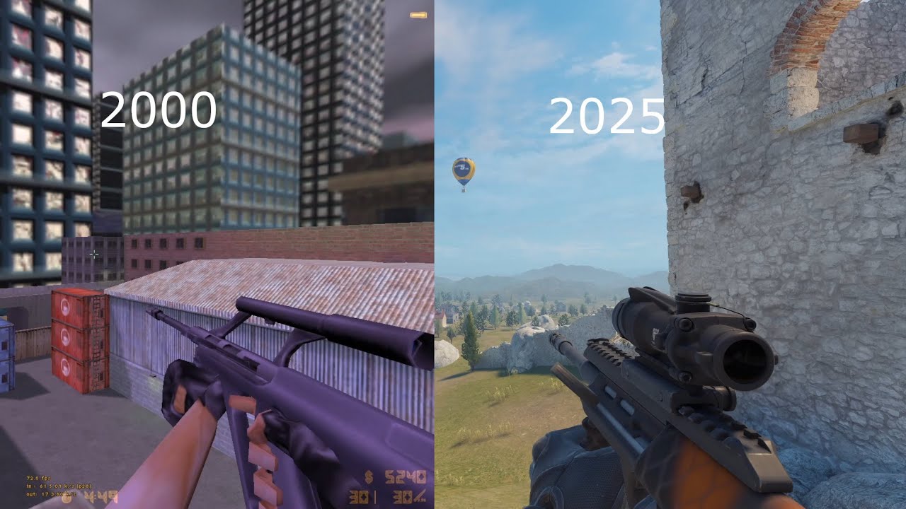 Counter Strike Evolution Aug (2000 to 2025) (25 year old) - YouTube