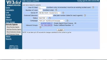 How to: Vicidial Configure Remote Agents