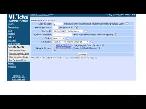 How to: Vicidial Configure Remote Agents