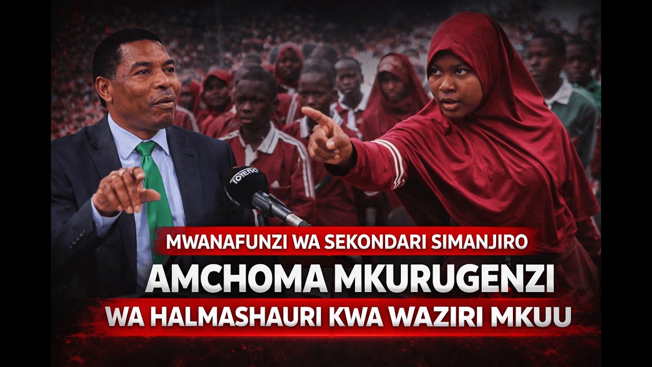 MWANAFUNZI WA SEKONDARI SIMANJIRO AMCHOMA MKURUGENZI KWA WAZIRI MWIGULU