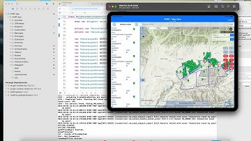 Swift 5 UI Kit with Storyboards using ArcGIS runtime SDK - Offline map