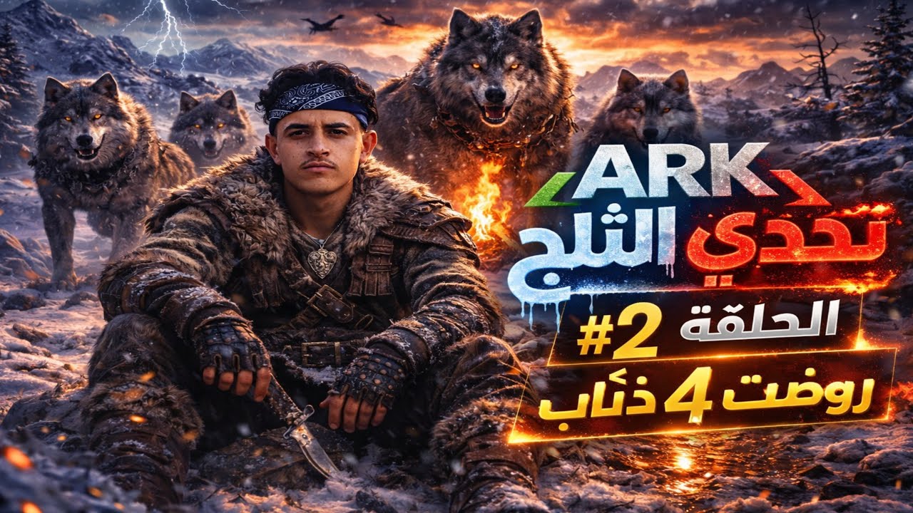 كل شيء انهار… وهذه كانت نقطة التحول | ARK تحدي الثلج #2 😈🔥