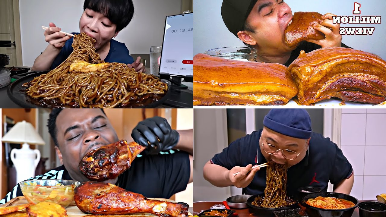 Mukbangers EATING LIKE THERE IS NO TOMORROW 😱