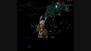 RUNESCAPE-Green dragon money making guide- w/commentary