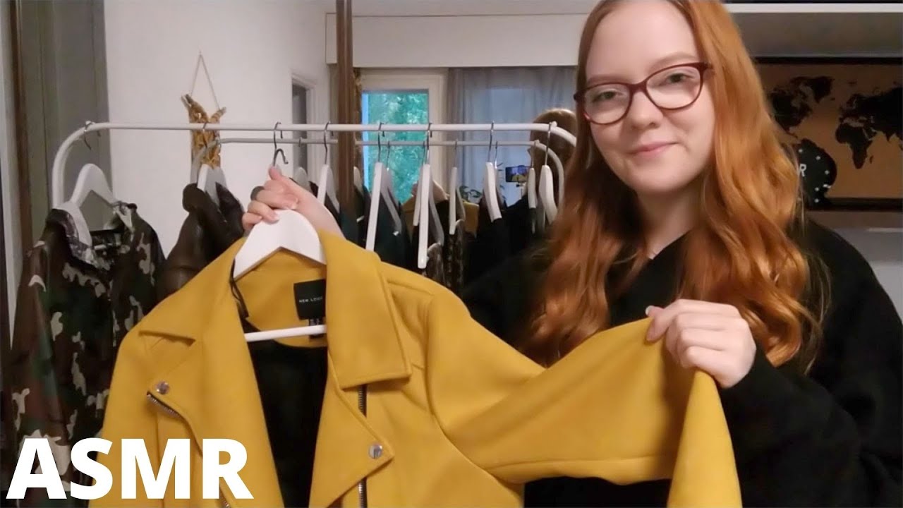 ASMR SUOMI // VAATEKAUPPA ROLEPLAY // Fabric sounds, soft spoken, calm & relaxing 🍂
