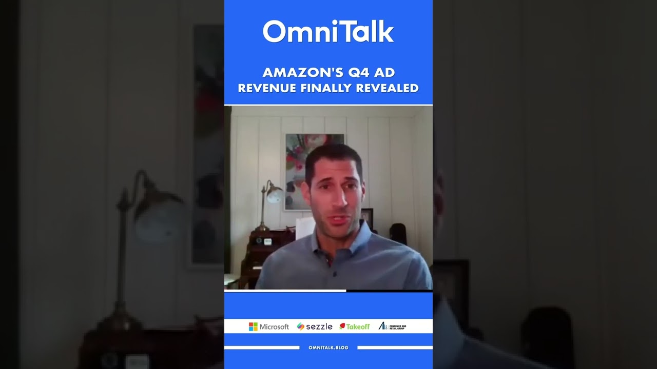 Amazon's Q4 Ad Revenue Finally Revealed