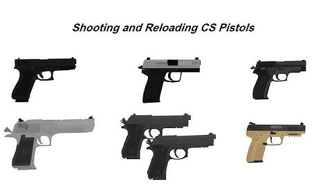 Pivot animation Reloading and Shooting Pistols (CS Edition)