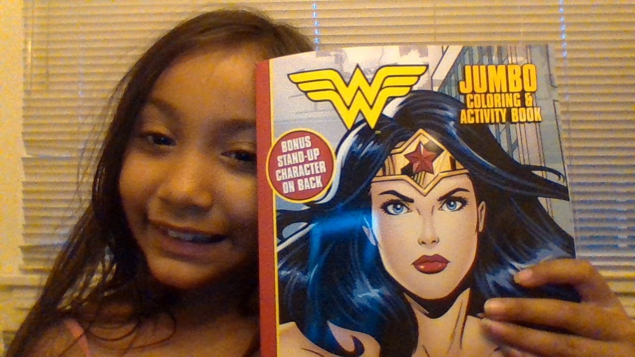 Wonder Woman Coloring Book Youtube