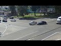 Момент зіткнення трьох автомобілів на «музикалці» в Житомирі, - Житомир.info