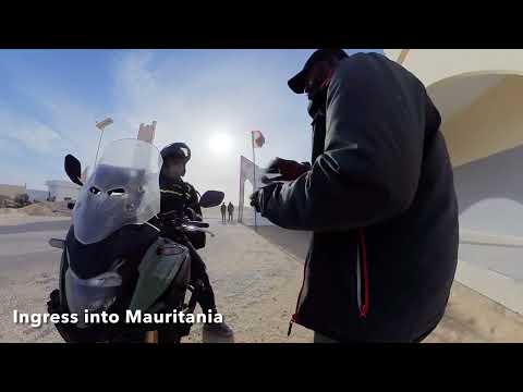 MOROCCO - MAURITANIA BORDER CROSSING