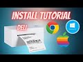 Deli DL-770D Thermal Printer Install and Driver Setup for Chromebook Mac and Windows Step by Step