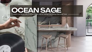 Create A Showstopper With This Botanic Ocean Sage Caesarstone Quartz Worktop
