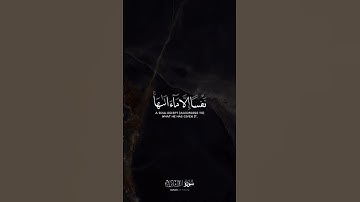 سَيَجعَلُ اللَّهُ بَعدَ عُسرٍ يُسرًا 🖤  ! ｜ سورة الطلاق ｜ القارئ شريف مصطفى ｜ قرآن