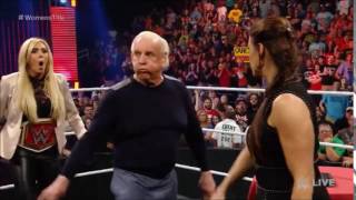 Stephanie McMahon Slaps Ric Flair