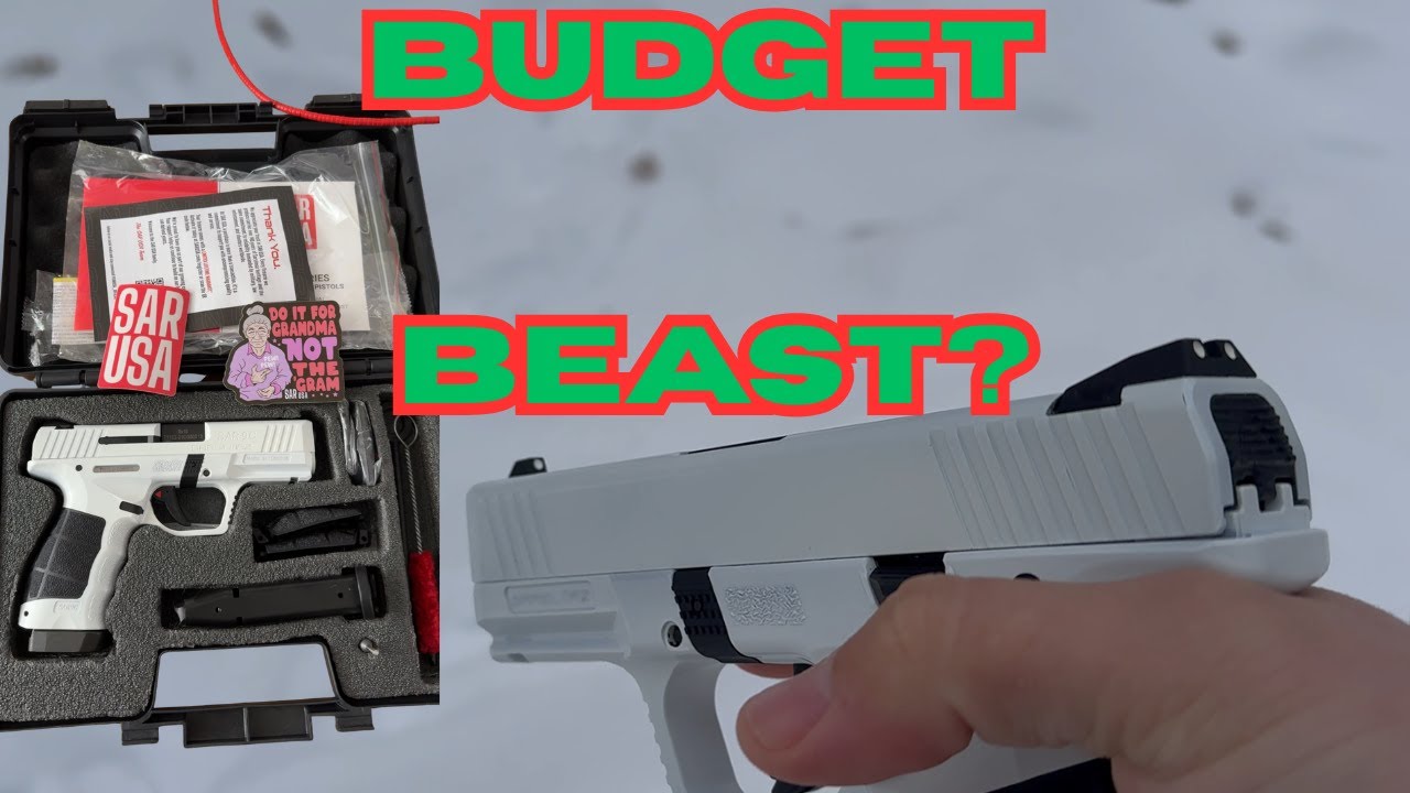 Обзор SAR 9C: Лучший ли это бюджетный компактный пистолет?