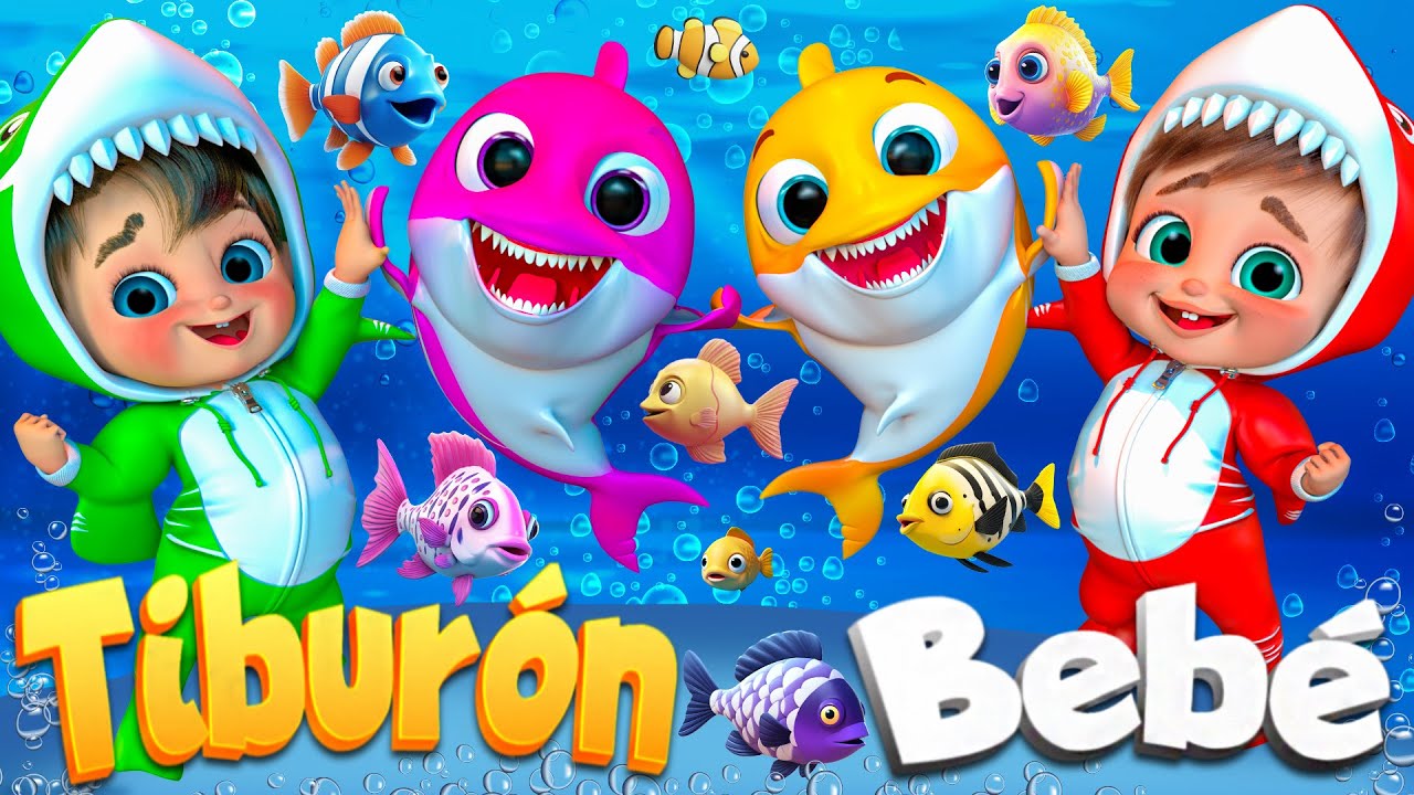 Doo Doo con el Tiburón Bebé | canciones infantiles y rimas infantiles  @SuperLucaEspanol