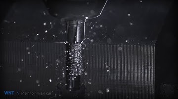 Threading in Slow Motion   HPC SC Thread mill