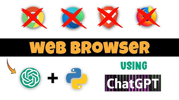 Build a Web Browser using ChatGPT and Python | How to create a Web Browser using ChatGPT #chatgpt