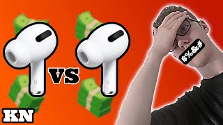 I GOT SCAMMED - FAKE AirPods Pro (finally got refunded 🤦‍♂️)