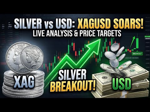 Silver vs US Dollar (XAGUSD) Live Analysis: Major Breakout Levels & Price Targets⁠