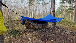 Почему гамак лучше палатки весной и осенью?