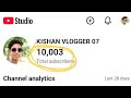 KISHAN VLOGGER 07 pahli baar live aae😛#mini#live#video