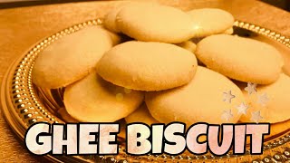 Easy And Tasty Ghee Biscuit Recipe
