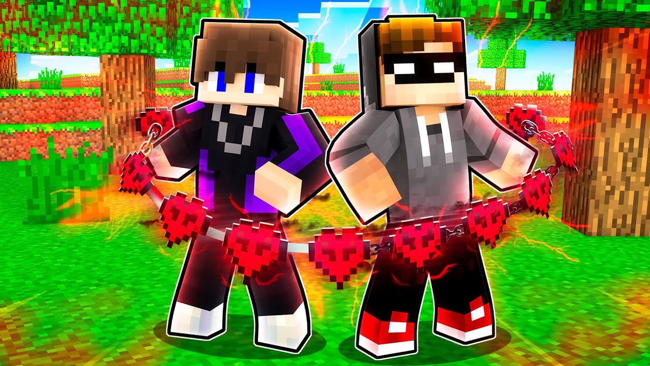 ICH TEILE MEINE HERZEN mit AVIVE (MINECRAFT CHALLENGE)