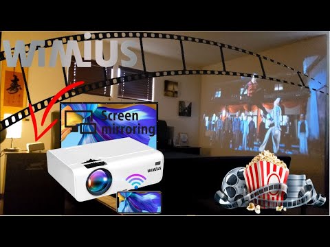 WiMiUS K5 Projector Review  Mini WiFi, 6000 Lumens & Screen Mirroring 