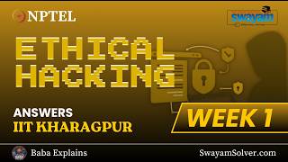 Ethical Hacking Week 1 || NPTEL ANSWERS 2026 || IIT Kharagpur