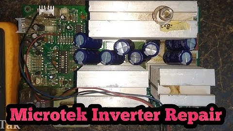 Microtek Dead Sinewave Inverter Repair (PowerTak)