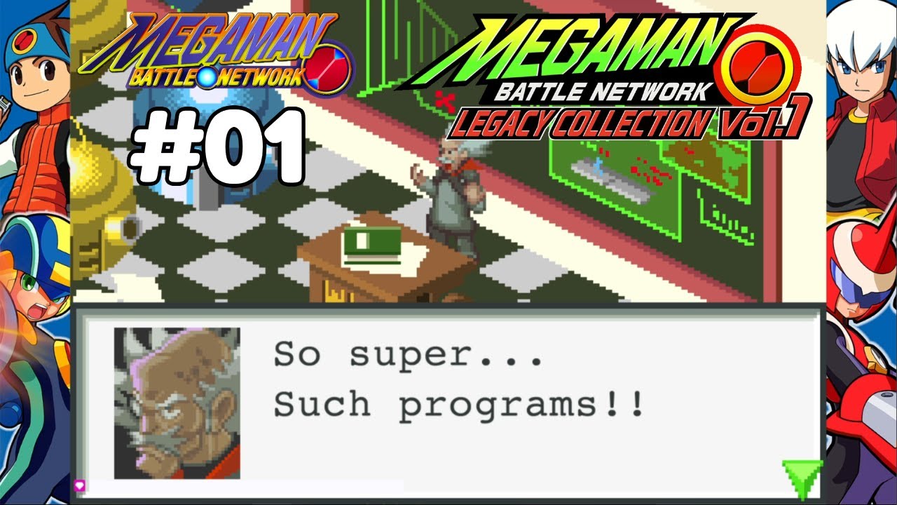 Mega Man Battle Network Legacy Collection 100% Series - Mega Man Battle Network Part 1
