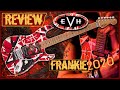 EVH striped series Frankie unboxing - demo - review