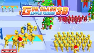 Gun clash 3d game - collecting crowd  enemies clash Android & ios game screenshot 5