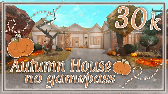 Pin by Asiiyah Grant on roblox house ideas  Bloxburg fall decor, Halloween  decals, Halloween house