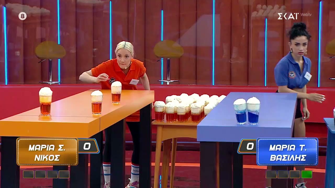 Μεγάλος τελικός μεγάλη μάχη! Το ζευγάρι που θα πετάξει καλύτερα τα ποτήρια θα κερδίσει | My Man Can