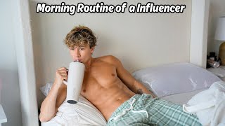 MY MORNING ROUTINE AS AN INFLUENCER | Start the day with me!
