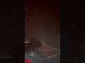 Flying Snowflakes at Night Beautiful Moments