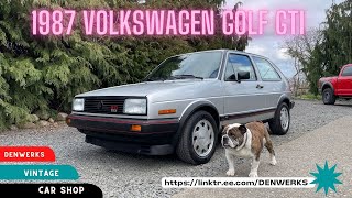 1987 VW  Volkswagen Golf GTI * DENWERKS * NO RESERVE AUCTION BRING A TRAILER 1987 Volkswagen Gti For Sale