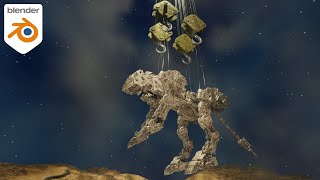 ゾイド　 ライガーゼロBlender 2.9 Eevee 3D アニメーション