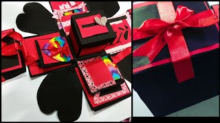 EXPLOSION BOX TUTORIAL : Huge EXPLOSION BOX  which contains 3 Boxes total !