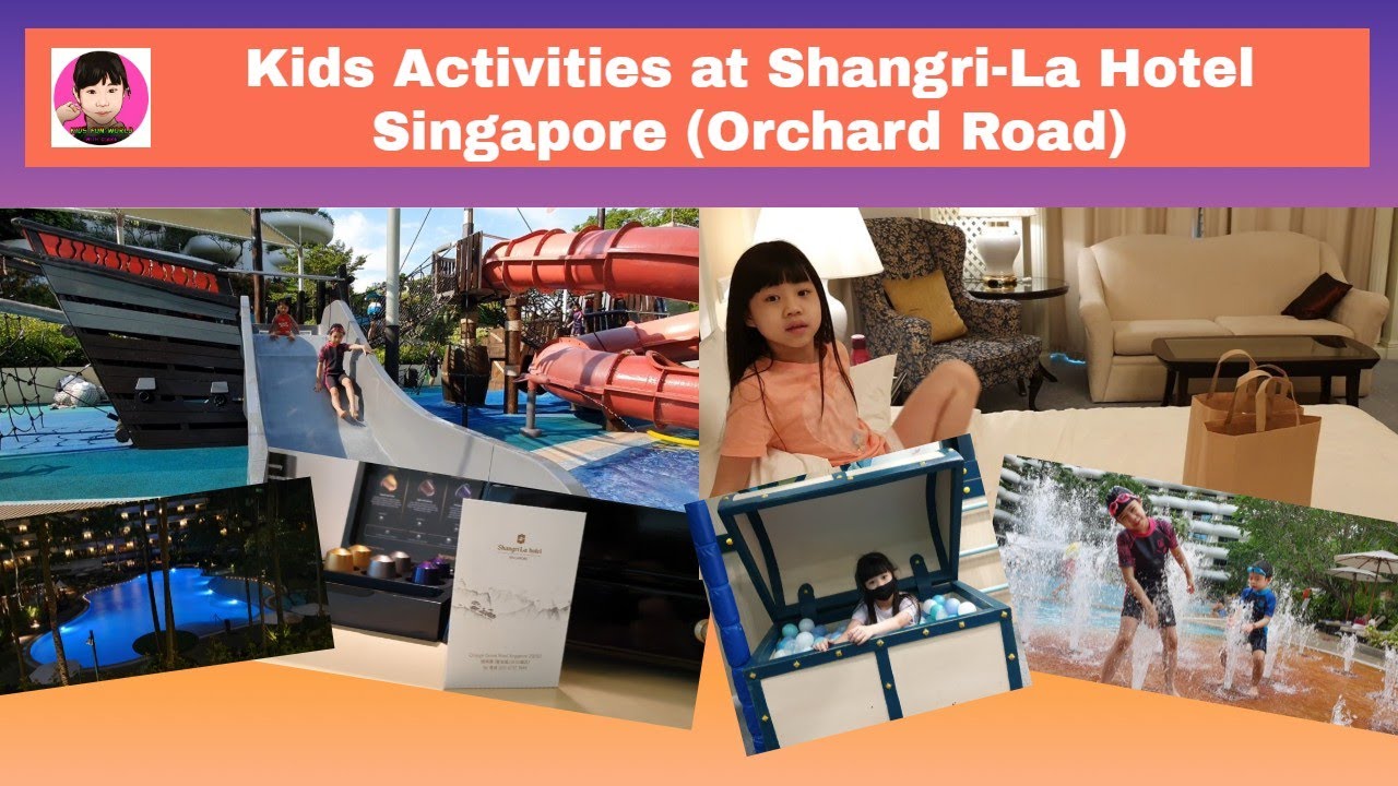 Kids Activities at Shangri-La Hotel Singapore (Orchard Road) Staycation. Fun! Fun! Fun!