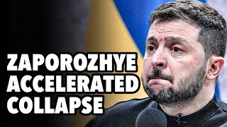 Zaporozhye accelerated collapse. Zelensky corruption scandal