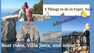 5 Affordable things you can do in Capri, Italy (And some storytime)