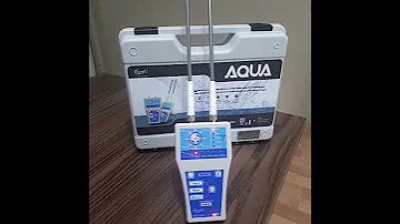 جهاز كشف المياه الجوفية والابار الارتوزاية أكوا AQUA اختبار بسيط 