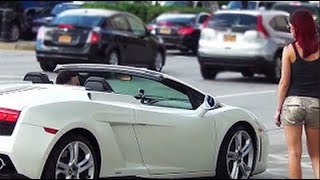 16 YEAR OLD PICKS UP GIRLS IN A LAMBORGHINI - HOW TO PICK UP HOT GIRLS - FUNNY PRANKS 2015