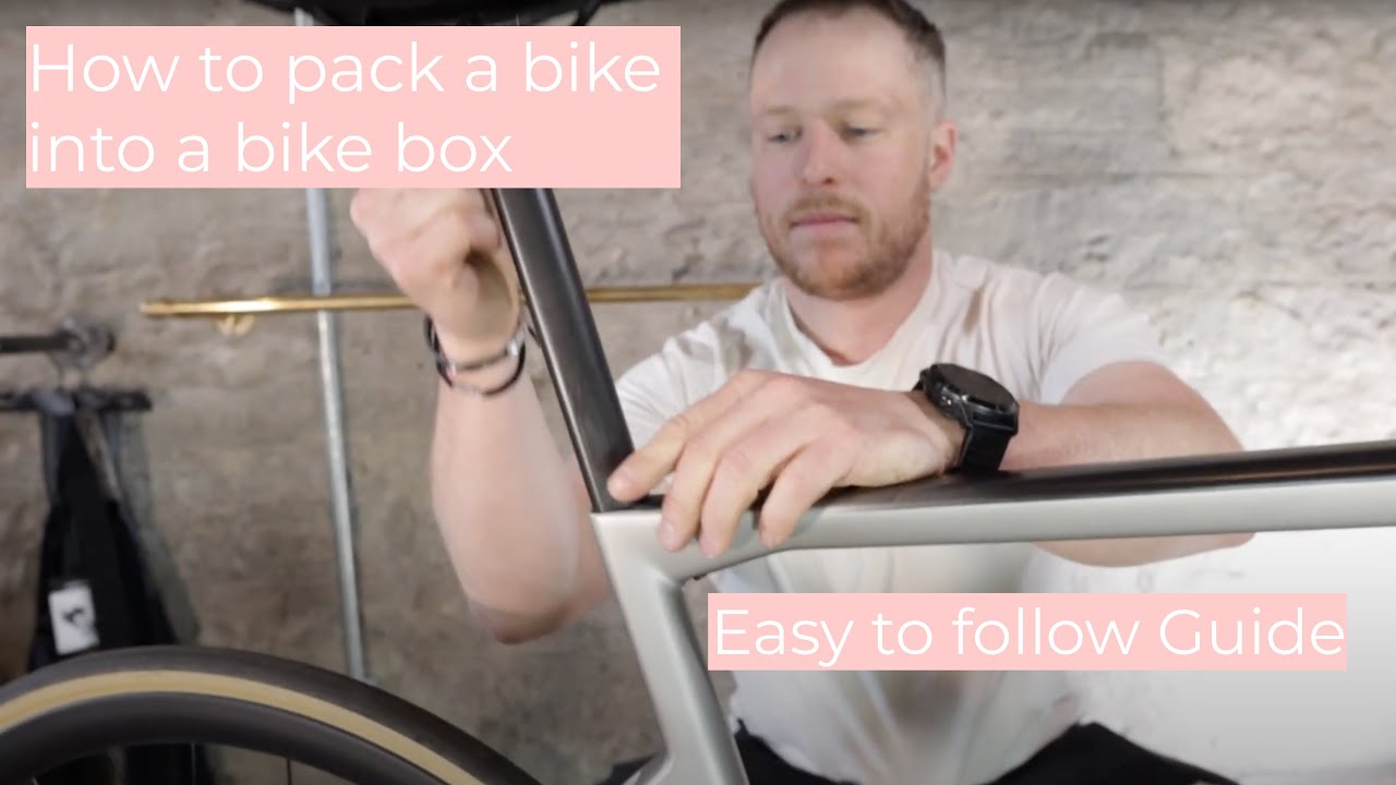 how to pack a bike box YouTube