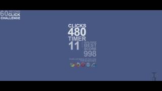 One Minute Clicking Test (Jitter Click Test)