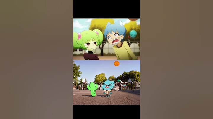 Which is better top or bottom // amazing world of gumball // #capcut #anime #edit