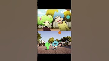 Thumbnail of Which is better top or bottom // amazing world of gumball // #capcut #anime #edit